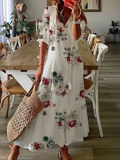 LUNA | Abito Midi Boho Chic Senza Sforzo