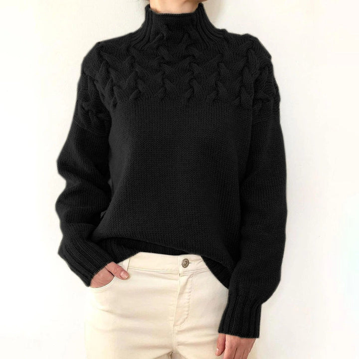 Elena | Caldo Maglione con Collo Alto